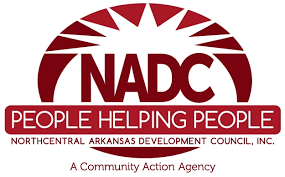 NADC Logo. People Helping People. Northcentral Arkansas Development Council, Inc. A Community Action Agency.